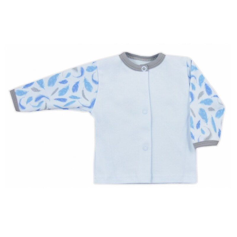 Bluza cu maneca lunga pentru baieti Koala Papuga 3662-AL, Albastru